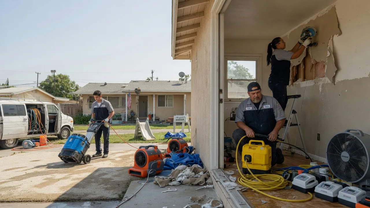 Water Damage Restoration in Pleasanton, CA near me